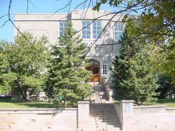 The Benjamin Banneker School was constructed in 1915. Because it was not finished at the beginning of the school year, students had to take their classes at an old armory building.
