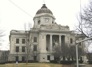 The current Monroe County Courthouse building is its third incarnation and nearly face demolition in the mid-1970s to early 1980s. It is thanks to the determination of local citizens to keep their history alive that the building still stands.