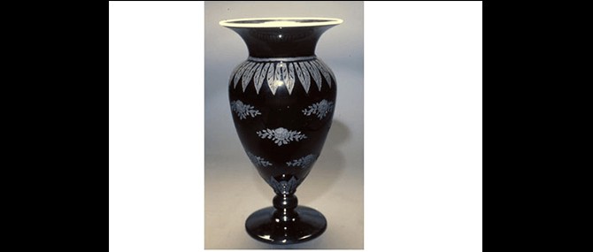 Vase, H.P. Sinclaire and Co., Steuben Glass Works, Corning, New York, United States, about 1919-1933.