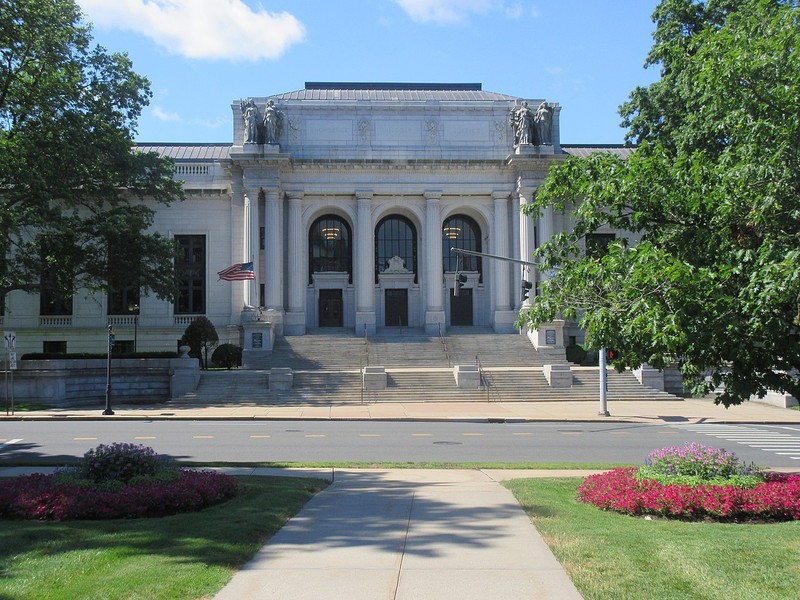 The Connecticut Library in June of 2017, Photo by The State Library