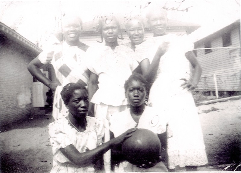 Union Academy girls Basketball Team, Tarpon Springs, Florida, circa 1947.
