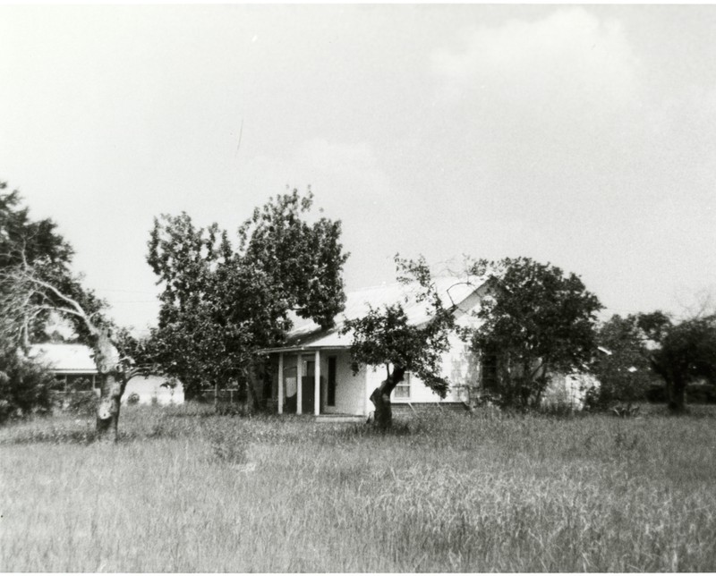 Moore House on original site, Dunedin, Florida, September 1980. 