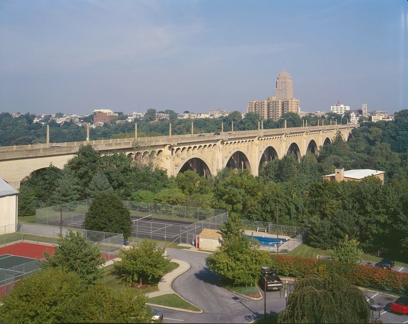 Built in 1913, the Albertus Meyers Bridge is still an impressive engineering feat today. 