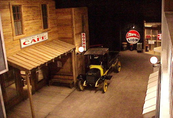 Exhibit in the Arkansas Natural Resources Museum