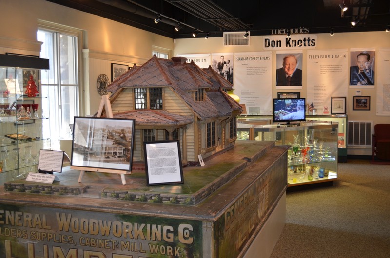 The museum's exhibits focus on the growth of the region in from the late 18th century to the present.