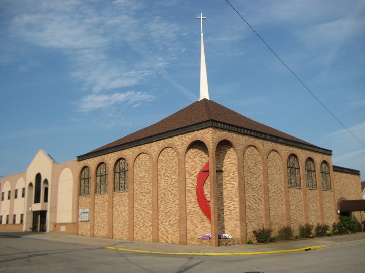 The current sanctuary building was constructed in 1980 to accommodate the growing congregation.