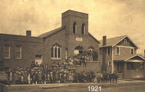 The 1921 sanctuary that was used for over 80 years.