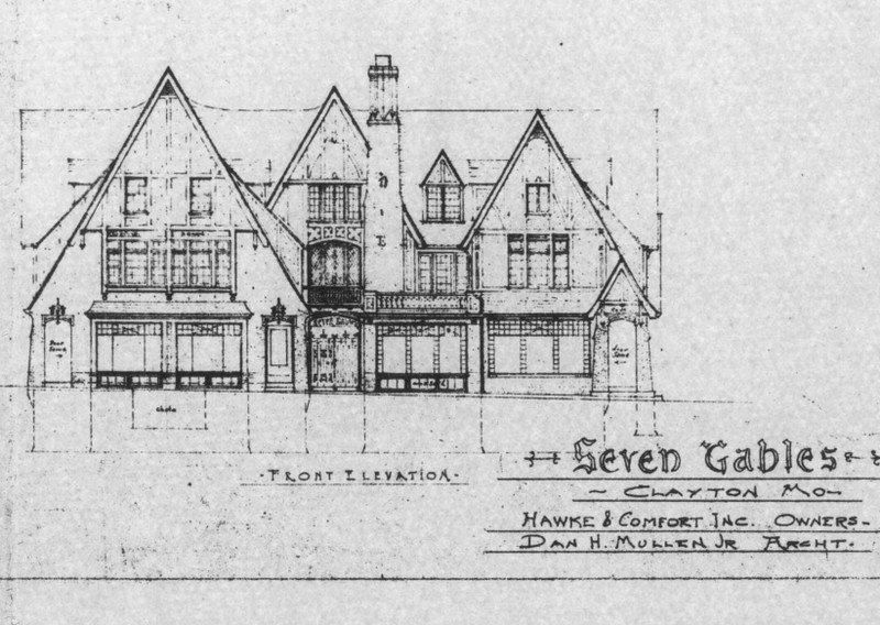 Building, House, Slope, Font