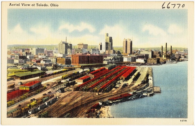 A Toledo postcard, circa the 1930s.