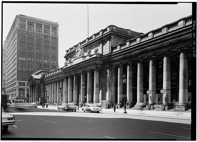 The first official building Pennsylvania Train Station.