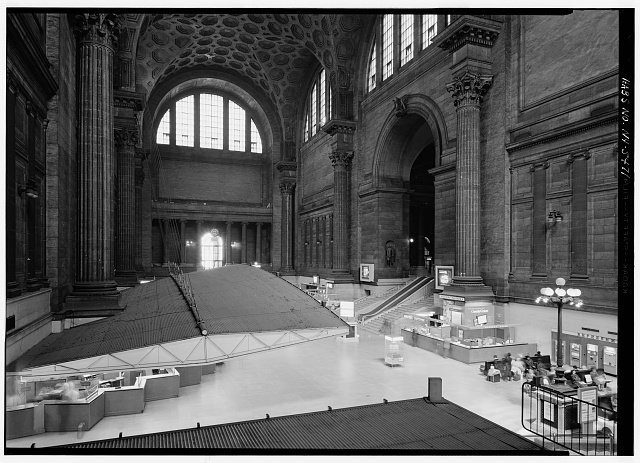 Inside of Pennsylvania train station