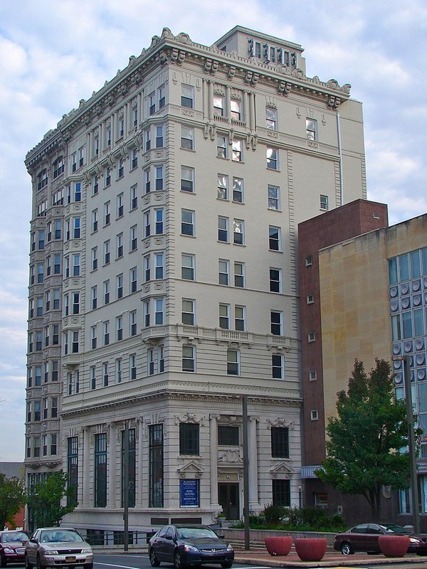 The former Allentown National Bank as seen from Center Square. 