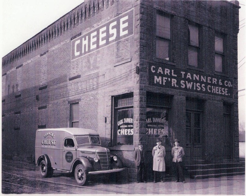 Carl Tanner and later Bud Twyman were manufacturers of Swiss cheese