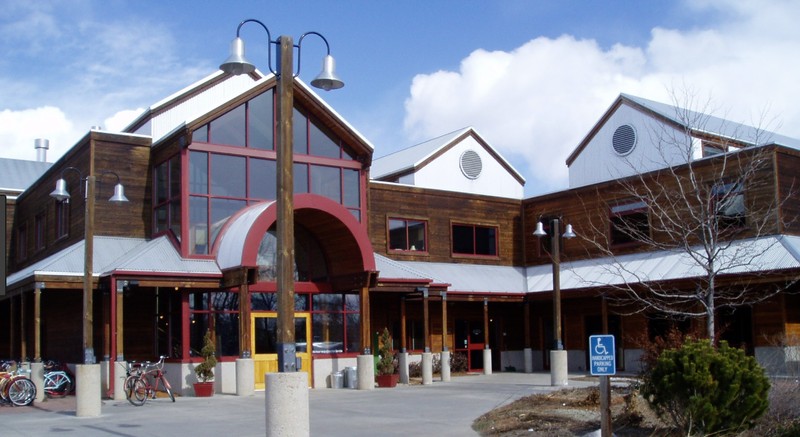 The front side of New Belgium Brewing