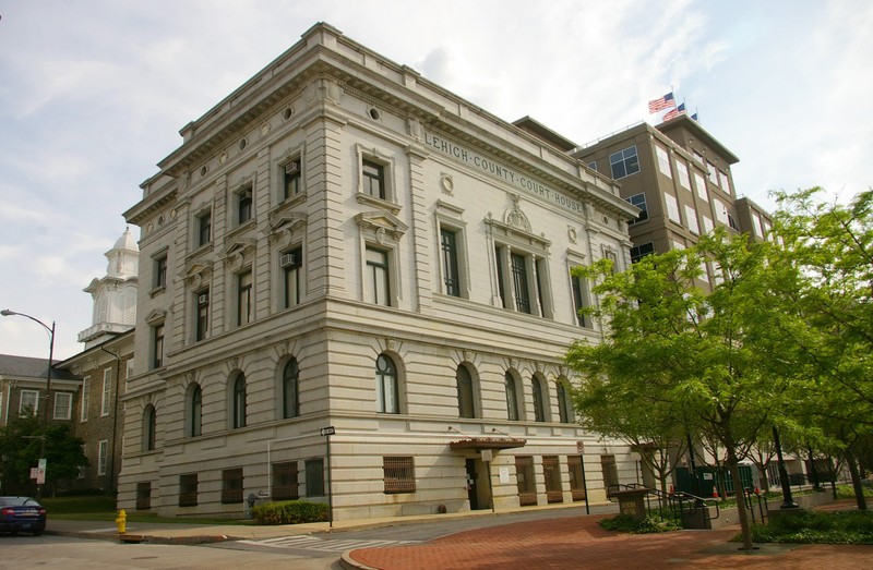 The Second Renaissance Revival wing that fronts Court St and was added in 1916.  