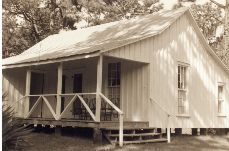 Moore House at Heritage Village, Largo, Florida, circa 1987. 