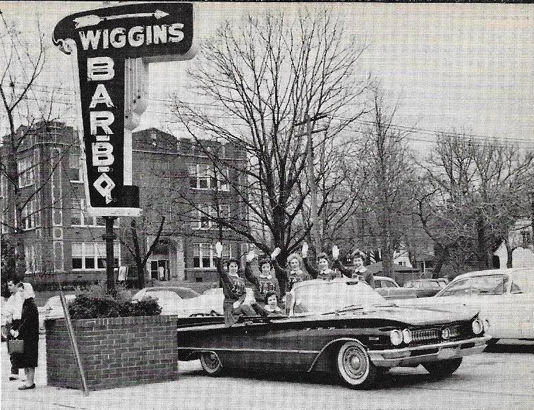 Fifth Avenue Wiggins during the HHS 1961 State Basketball Championship Parade