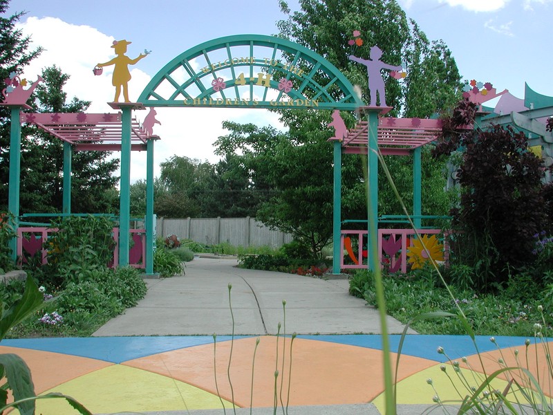 4-H Children's Gardens entrance