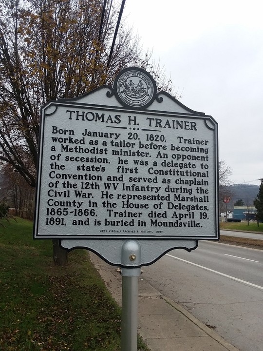 Thomas H. Trainer Highway Historical Marker 