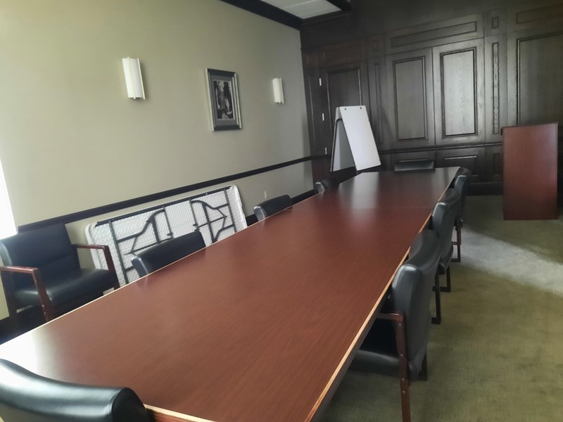 Table, Furniture, Conference room table, Building