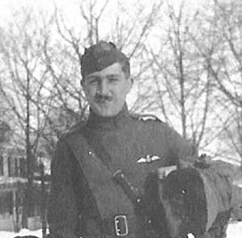 Louis Bennett Jr. (1894-1918) became the ninth most successful ace pilot in World War I. He was killed in action on August 24, prompting his mother to dedicate a number of memorials to his honor in both the U.S. and Europe. 