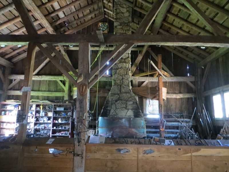 The "Smithy" or Blacksmith working area