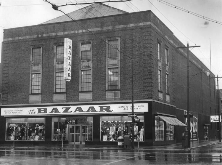 The Bazaar when it opened in 1961. 