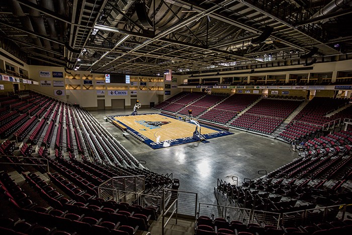 Basketball Arena View 