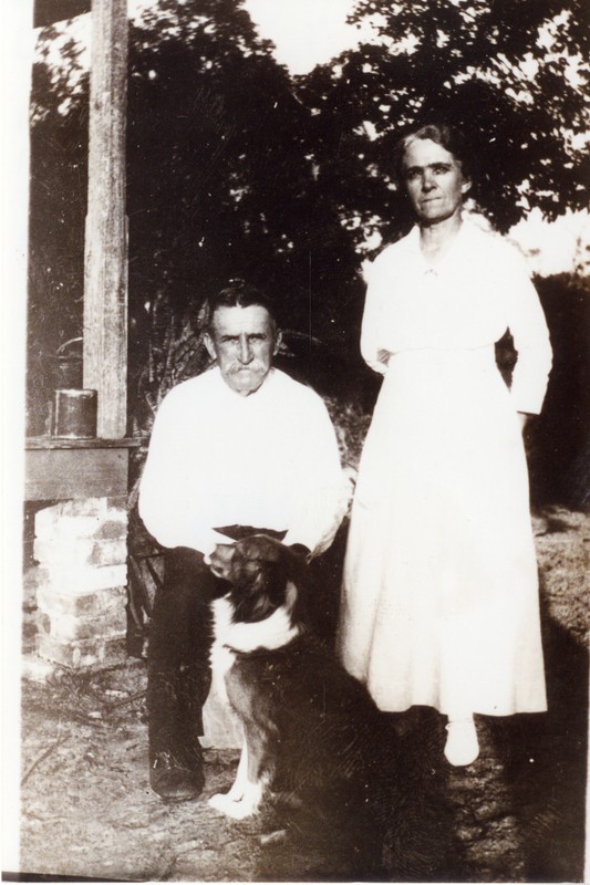 Wesley and Mary Louise Pinder Lowe, Anona, Florida, circa 1930. 