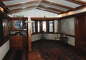 Arthur Heurtley House interior room