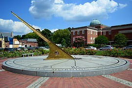 Morehead Planetarium and Science Center Sundial 