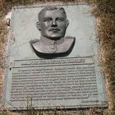 Located in Danville, Illinois, Major Bailey's plaque explains the commitment and accomplishments he made during his lifetime.