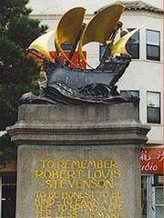 A close up of the monument and its inscription.