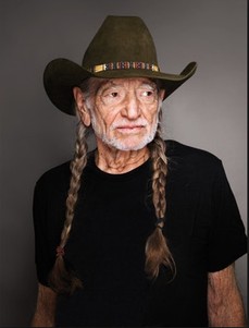 Willie Nelson at a Photoshoot for Time magazine. 