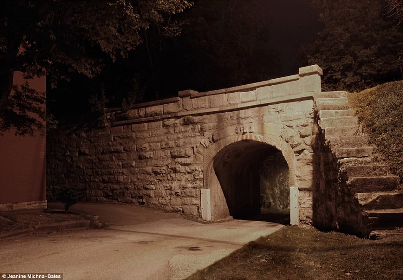 Stone Arch Railroad Bridge in Vernon, Indiana was one of the many escape tunnels slaves used to flee from being taken captive.