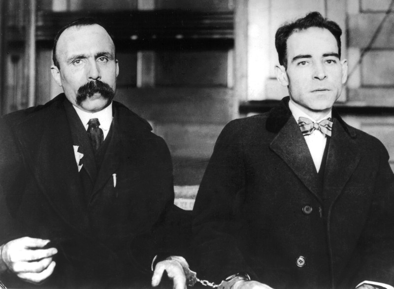 Bartolomeo Vanzetti and Nicola Sacco (Getty Images)