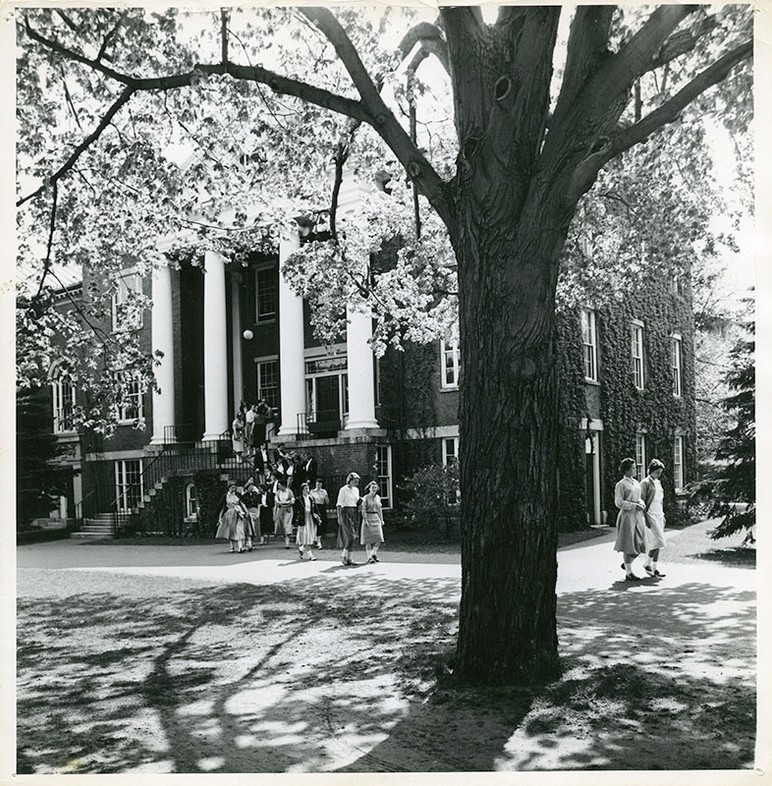 Abbot Hall, 1951, by George Woodruff