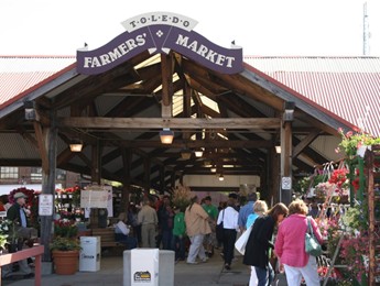The Toledo Farmers' Market downtown location
