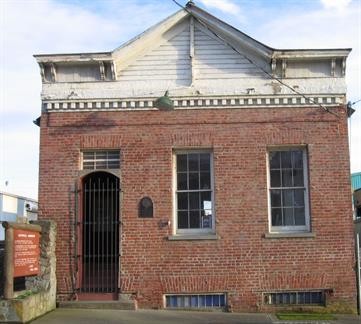 The Richards Building, erected in 1858, is the oldest brick structure in the state.