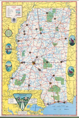 Map of the Chitlin Circuit, not all the stops are listed because it was almost impossible to record all the stops in the circuit since some places still had to hide.