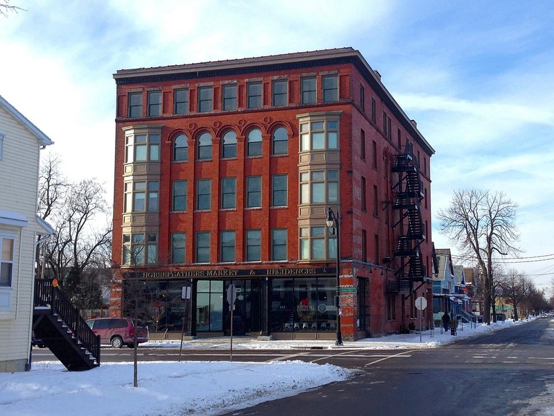 Zink Block (1896) located in Buffalo's lower west side. 