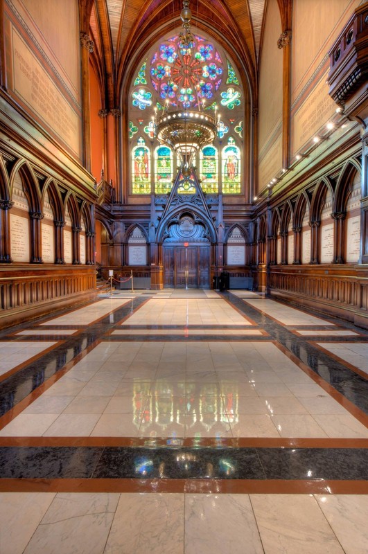 Brimmer Memorial Window in the Memorial Transept 