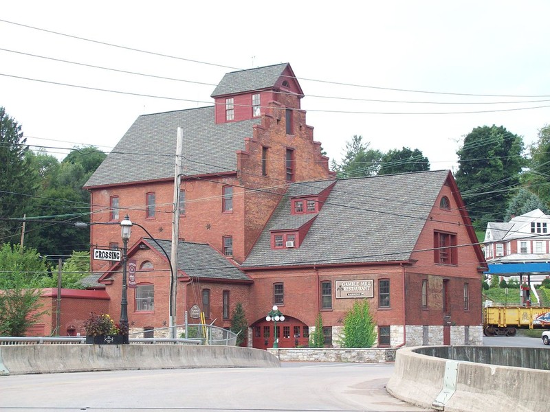 The former Gamble Mill remains an important landmark in Bellefonte.