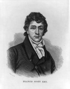 Francis Scott Key was alive from August 1, 1779 until January 11, 1893. He lived most of his life in Frederick, Maryland. He is most well-known for creating "The Star Spangled Banner," though he was primarily a lawyer in his lifetime. From National P