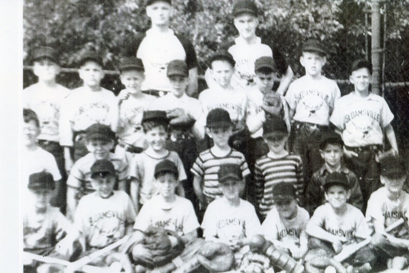 Local Cincinnati Baseball Legend Pete Rose learned to play ball at Bold Face Park. Rose is pictured second to the right on the bottom row. Photo Courtesy of the Donald and Pamela Balzer Private Collection.