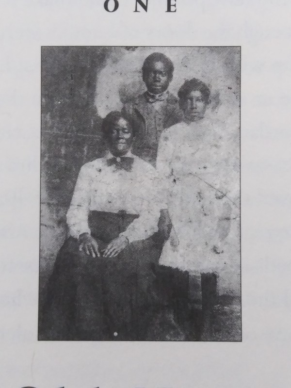 Sarah Carrier with son Slyvester and daughter Willie