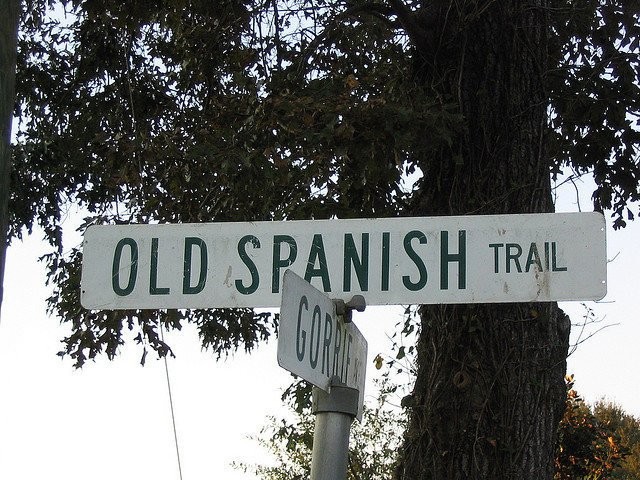 Old Spanish Trail street sign located in Florida. Credit: drivetheost, Flickr