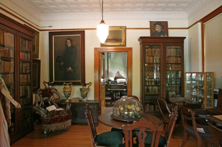 Photograph of the inside of the Vineland Historical and Antiquarian Society.
