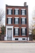 Front view of the The Eugene Field House.