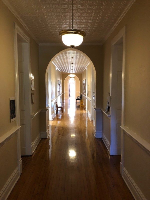 Professors' offices in St. Leo's Hall today